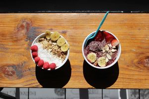 acai bowl at Gegen in Los Angeles