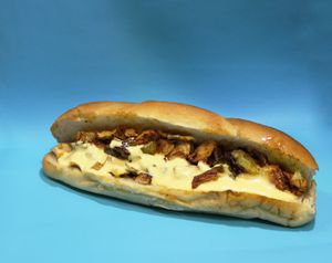 grill huhn at Gegen in Los Angeles