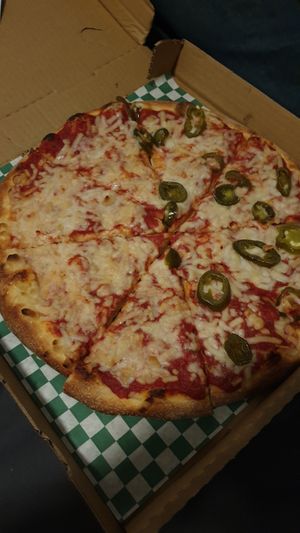 Vegan pizza at Gegen in Los Angeles