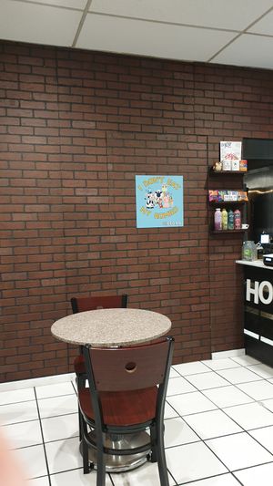 Inside at Gegen in Los Angeles