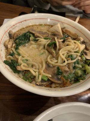 Creamy spicy vegan at JINYA Ramen Bar in Washington