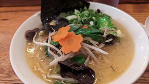 Veggie ramen -- be sure to ask for the vegan noodles at Daikaya in Washington