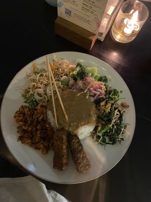 Build your own  at Warung Local in Canggu