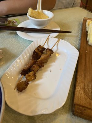 Mutton Skewers  at DàFāng SùShí Guǎn in Xiamen