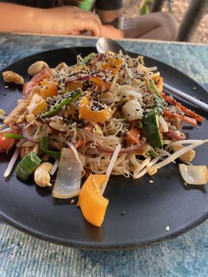 Fried Noodle  at Noina's Mystic Mountain Restaurant & Bungalows in Koh Samet