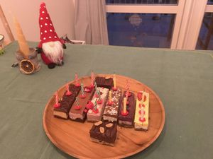 Vegan cakes for birthday party at S-Foodies in Uppsala