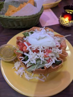 Taco Salad at El Ponce in Atlanta