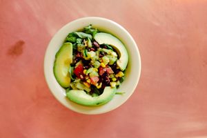 Vegan ensalada at El Ponce in Atlanta