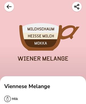 Made with almond milk, this was very tastyy  at Aida in Vienna