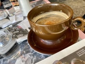 american coffee at Aida in Vienna