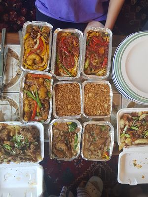 What a spread !! at Woo Tan Scran - Cloud Kitchen in Liverpool