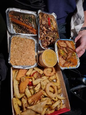 Salt N pepper box, fried rice, 'prawn' toast and much more at Woo Tan Scran - Cloud Kitchen in Liverpool