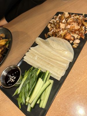 Duck pancakes   at Woo Tan Scran - Cloud Kitchen in Liverpool