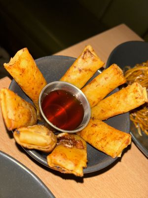 Spring rolls   at Woo Tan Scran - Cloud Kitchen in Liverpool