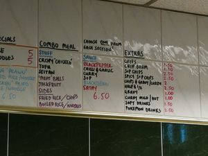 Menu 2/2 at Woo Tan Scran - Cloud Kitchen in Liverpool