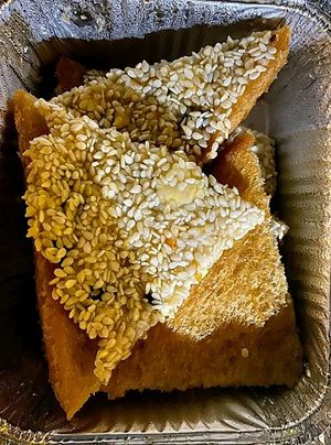 'Prawn' toasts at Woo Tan Scran - Cloud Kitchen in Liverpool