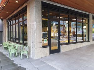 Outside at The SIX in Seattle