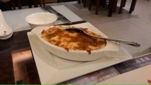 potato gratin  at Samadhi Art & Cafe in Xiamen