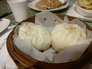 steamed buns at Samadhi Art & Cafe in Xiamen