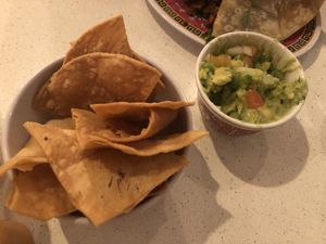 Chips and guac   at La Capital in Montreal