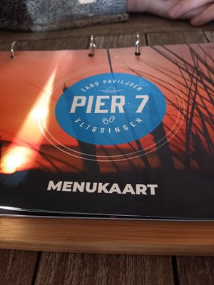 Menukaart #Veganuary at Pier 7 in Vlissingen