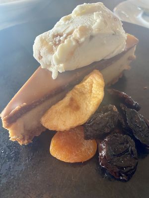 Speculoos cheesecake  at Pier 7 in Vlissingen