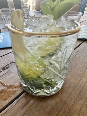 Virgin mojito  at Pier 7 in Vlissingen