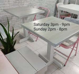 Venta de comida :
Sábados de 3pm a 9pm
 y domingos de 2pm a 8pm.
Entre semana escríbenos al WhatsApp 
para saber que postres tenemos disponibles 
WhatsApp:
9999584804 at Yvitta in Merida