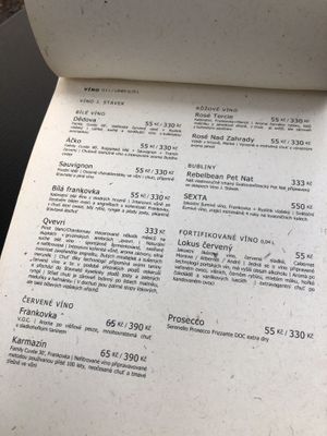 Drinks   at Rebelbean Vlněna in Brno