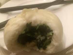 Spinach Ball  at MiàoXiāng SùShí 妙香素食 in Fuzhou