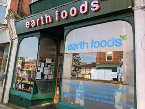exterior at Earth Foods in Bournemouth