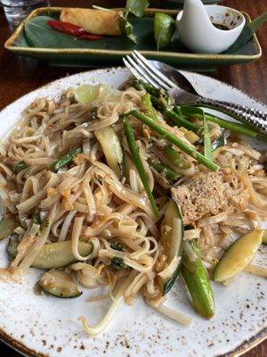 Very oily and sour?! Too much lemon and Oil. Made my stomach churn after two bites and sent it back. A very bad Pad Thai    at Busaba in Kingston Upon Thames