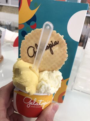   at Gelatopia in Porto