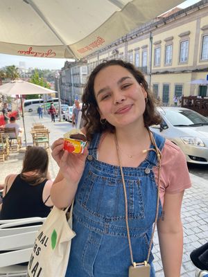   at Gelatopia in Porto