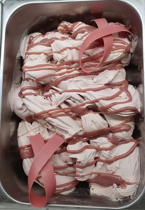 Ruby Chocolate | Pink October  at Gelatopia in Porto