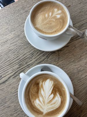 Oat cap 4.3€  at cafecafe - Urban Eats & Coffee in Cologne