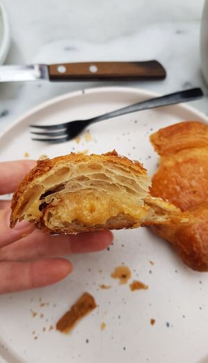 Almond Croissant at Mica Coffeebar in Haarlem