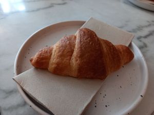 Regular croissant at Mica Coffeebar in Haarlem
