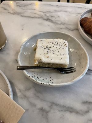 Vegan Lemon cake   at Mica Coffeebar in Haarlem