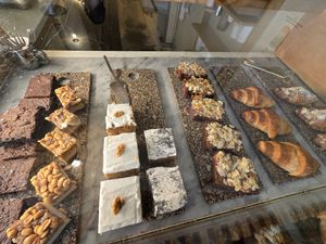 Pastry is all vegan at Mica Coffeebar in Haarlem
