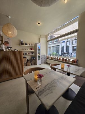 Interior at Mica Coffeebar in Haarlem