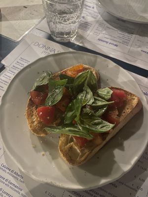 Bruschetta   at Pizzeria Donna Stella in Amalfi