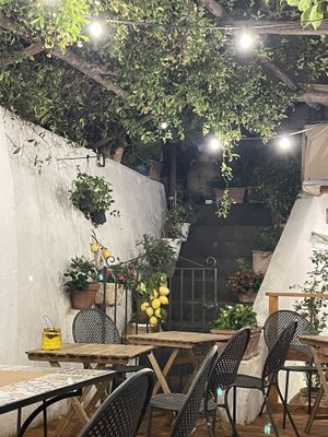   at Pizzeria Donna Stella in Amalfi