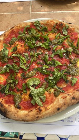   at Pizzeria Donna Stella in Amalfi