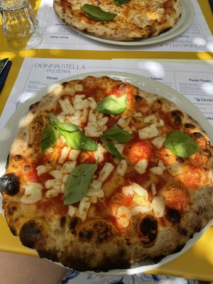   at Pizzeria Donna Stella in Amalfi