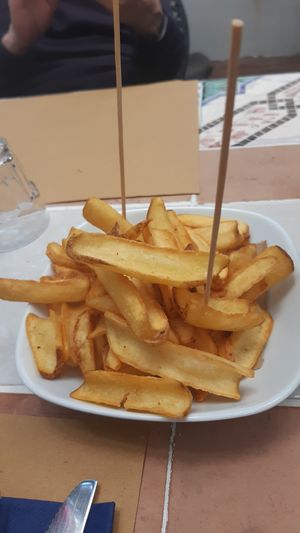 chippies at Pizzeria Donna Stella in Amalfi