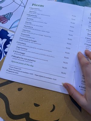   at Pizzeria Donna Stella in Amalfi