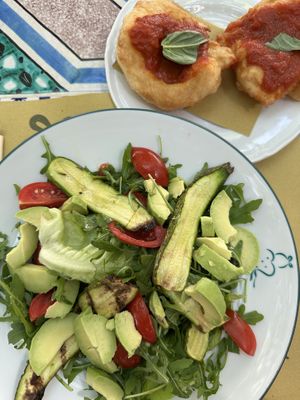   at Pizzeria Donna Stella in Amalfi