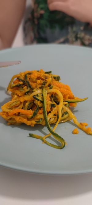 Only good one, zucchini pasta. at Cristina Massimo in Padua