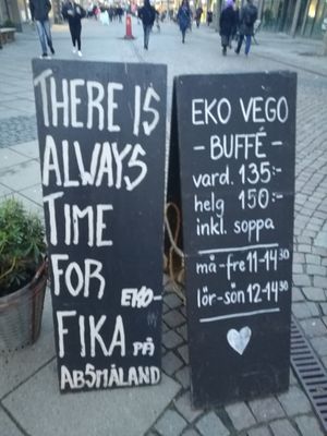 Posters at AB Småland in Malmo